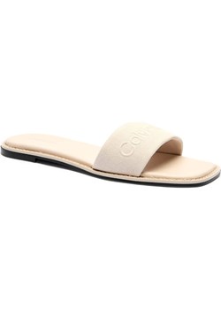 Calvin Klein Klapki | z dodatkiem skóry ze sklepu Gomez Fashion Store w kategorii Klapki damskie - zdjęcie 185379153