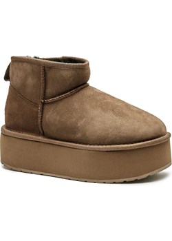 EMU Australia Skórzane śniegowce Stinger | z dodatkiem wełny ze sklepu Gomez Fashion Store w kategorii Śniegowce damskie - zdjęcie 185379170