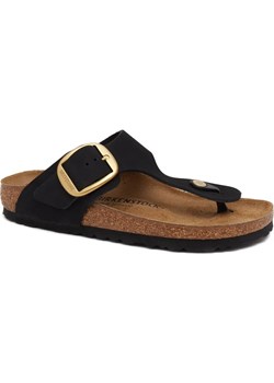 Birkenstock Skórzane japonki Gizeh Big Buckle LENB | narrow fit ze sklepu Gomez Fashion Store w kategorii Klapki damskie - zdjęcie 185379171