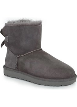 UGG Skórzane śniegowce Mini bailey bow II | z dodatkiem wełny ze sklepu Gomez Fashion Store w kategorii Śniegowce damskie - zdjęcie 185379183