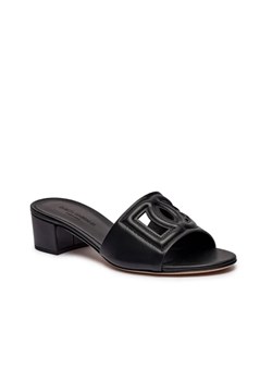 Dolce & Gabbana Skórzane klapki ze sklepu Gomez Fashion Store w kategorii Klapki damskie - zdjęcie 185379193
