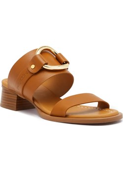 See By Chloé Skórzane klapki ze sklepu Gomez Fashion Store w kategorii Klapki damskie - zdjęcie 185379214