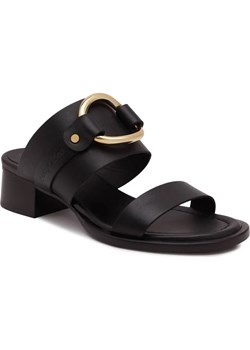 See By Chloé Skórzane klapki HANA ze sklepu Gomez Fashion Store w kategorii Klapki damskie - zdjęcie 185379223
