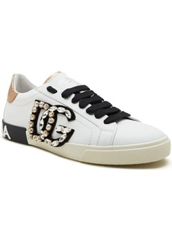 Dolce & Gabbana Skórzane trampki ze sklepu Gomez Fashion Store w kategorii Trampki damskie - zdjęcie 185379310