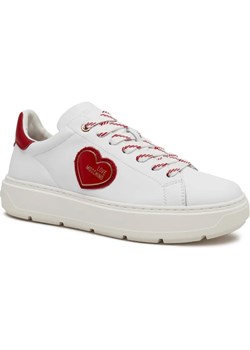 Love Moschino Skórzane trampki ze sklepu Gomez Fashion Store w kategorii Trampki damskie - zdjęcie 185379360