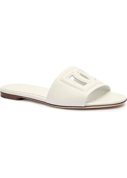 Dolce & Gabbana Skórzane klapki ze sklepu Gomez Fashion Store w kategorii Klapki damskie - zdjęcie 185379361