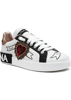 Dolce & Gabbana Skórzane trampki ze sklepu Gomez Fashion Store w kategorii Trampki damskie - zdjęcie 185379364