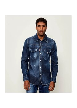 Dsquared2 Jeansowa koszula Fashion Western | Regular Fit ze sklepu Gomez Fashion Store w kategorii Koszule męskie - zdjęcie 185379400