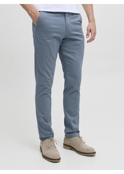 Jack & Jones Chinosy - JPSTMarco Bowie Mężczyźni Bawełna niebieski jednolity ze sklepu vangraaf w kategorii Spodnie męskie - zdjęcie 185384694