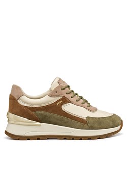 Geox Sneakersy D Desya B Abx D563LB 000BC C1SB3 Beżowy ze sklepu MODIVO w kategorii Buty sportowe damskie - zdjęcie 185384832