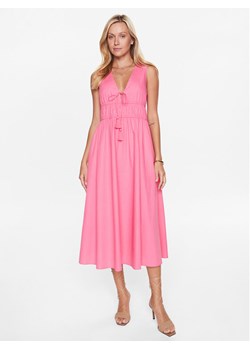 Seafolly Sukienka letnia Sunbreak Poplin 54878-DR Różowy Regular Fit ze sklepu MODIVO w kategorii Sukienki - zdjęcie 185384850