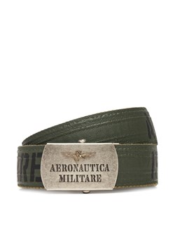 Aeronautica Militare Pasek Męski 252CI0317UCT03585 Zielony ze sklepu MODIVO w kategorii Paski męskie - zdjęcie 185384880