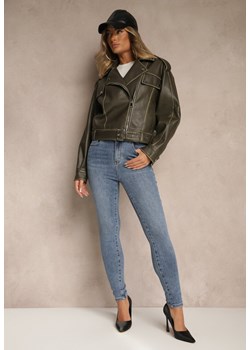Niebieskie Jeansy Skinny High Waist Melarrii ze sklepu renee.pl w kategorii Jeansy damskie - zdjęcie 185386071