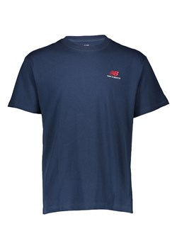 New Balance Koszulka &quot;Uni-ssentials&quot; w kolorze granatowym ze sklepu Limango Polska w kategorii Bluzki damskie - zdjęcie 185387404