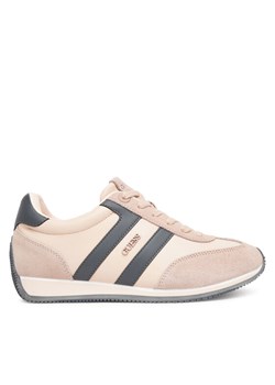 Sneakersy Guess FLTSAP LEA12 Różowy ze sklepu eobuwie.pl w kategorii Buty sportowe damskie - zdjęcie 185387471