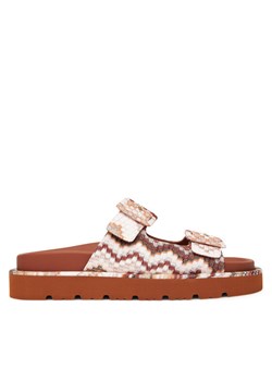 Klapki M Missoni Clea MWF111_064 Brązowy ze sklepu eobuwie.pl w kategorii Klapki damskie - zdjęcie 185387504