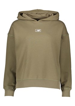 New Balance Bluza &quot;Essentials Americana Brushed&quot; w kolorze khaki ze sklepu Limango Polska w kategorii Bluzy damskie - zdjęcie 185388813