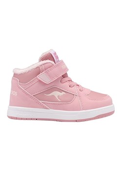 Kangaroos Sneakersy &quot;K-CPI Kalino Mid EV&quot; w kolorze jasnoróżowym ze sklepu Limango Polska w kategorii Buty zimowe dziecięce - zdjęcie 185388832