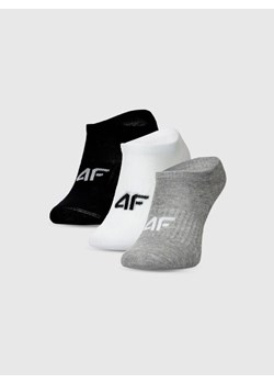 Chłopięce skarpetki za kostkę (3-pack) 4F 4FJWMM00USOCM498 - multikolor ze sklepu Sportstylestory.com w kategorii Skarpetki damskie - zdjęcie 185389534