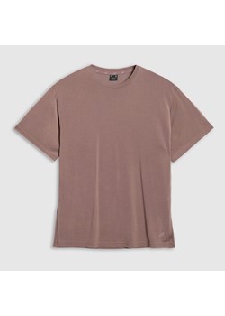 Damski t-shirt oversize 4F 4FRAW25TTSHF3408 - brązowy ze sklepu Sportstylestory.com w kategorii Bluzki damskie - zdjęcie 185389602