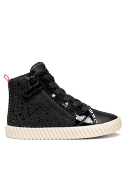 Sneakersy Geox J Mirroless J46MNA 0AU02 C9999 M Czarny ze sklepu eobuwie.pl w kategorii Buty sportowe dziecięce - zdjęcie 185390404
