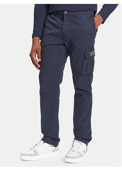 Aeronautica Militare Spodnie materiałowe 252PA1329UCT0244 Granatowy Regular Fit ze sklepu MODIVO w kategorii Spodnie męskie - zdjęcie 185391204