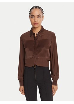 Liu Jo Koszula MF5106 T2578 Brązowy Regular Fit ze sklepu MODIVO w kategorii Koszule damskie - zdjęcie 185391232