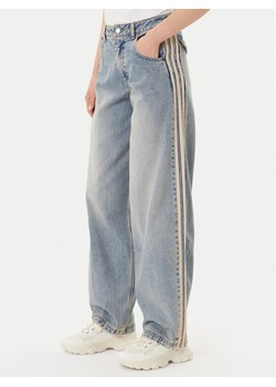 adidas Jeansy Premium Essentials JY2868 Niebieski Wide Leg ze sklepu MODIVO w kategorii Jeansy damskie - zdjęcie 185391240