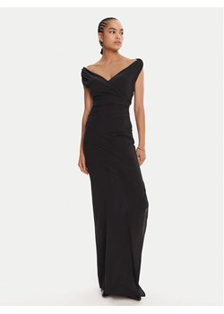 JACQUEMUS Sukienka wieczorowa Rita 25E251DR237-1767 990 Czarny Regular Fit ze sklepu MODIVO w kategorii Sukienki - zdjęcie 185391252