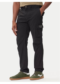 Aeronautica Militare Spodnie materiałowe 252PA1329UCT0244 Czarny Regular Fit ze sklepu MODIVO w kategorii Spodnie męskie - zdjęcie 185391291