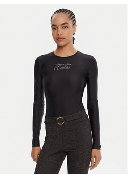 Versace Jeans Couture Body 79HAM2A1 N0008 Czarny Slim Fit ze sklepu MODIVO w kategorii Bluzki damskie - zdjęcie 185391321