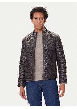 JOOP! Kurtka skórzana 17 Boys 1500150 80000851 Brązowy Regular Fit ze sklepu MODIVO w kategorii Kurtki męskie - zdjęcie 185391384