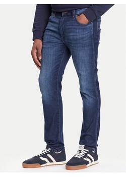 Wrangler Jeansy Larston 112372934 Granatowy Slim Fit ze sklepu MODIVO w kategorii Jeansy męskie - zdjęcie 185391393