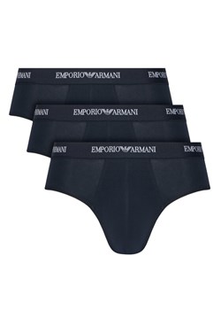 Emporio Armani Underwear Komplet 3 par slipów EM000258 AF14132 MB139 Granatowy ze sklepu MODIVO w kategorii Majtki męskie - zdjęcie 185391400