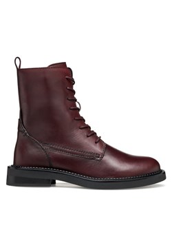 Geox Botki D Serilda D46WYG 00043 C7011 Bordowy ze sklepu MODIVO w kategorii Botki - zdjęcie 185391452