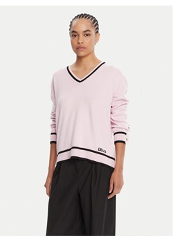 Liu Jo Sport Sweter TF5229 MS59L Różowy Regular Fit ze sklepu MODIVO w kategorii Swetry damskie - zdjęcie 185391460