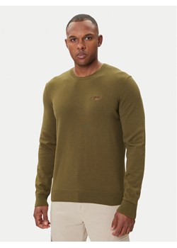 Aeronautica Militare Sweter 252MA1611UL00506 Zielony Regular Fit ze sklepu MODIVO w kategorii Swetry męskie - zdjęcie 185391471
