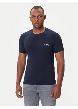 Emporio Armani Underwear Komplet 2 t-shirtów EM001849 AF14131 MB143 Granatowy Fitted Fit ze sklepu MODIVO w kategorii T-shirty męskie - zdjęcie 185391480