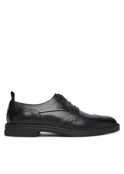 BOSS Półbuty Calev 50552549 Czarny ze sklepu MODIVO w kategorii Buty eleganckie męskie - zdjęcie 185391520