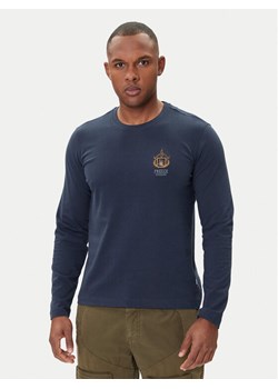 Aeronautica Militare Longsleeve 252TS2466UJ00703 Granatowy Regular Fit ze sklepu MODIVO w kategorii T-shirty męskie - zdjęcie 185391564