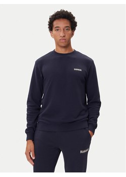 Napapijri Bluza B-Small Box C NP0A88TP Granatowy Relaxed Fit ze sklepu MODIVO w kategorii Bluzy męskie - zdjęcie 185391571