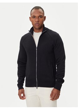 BOSS Kardigan H-Idino 50543150 Czarny Regular Fit ze sklepu MODIVO w kategorii Swetry męskie - zdjęcie 185391573