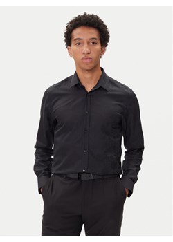 HUGO Koszula Elisha02 50544981 Czarny Slim Fit ze sklepu MODIVO w kategorii Koszule męskie - zdjęcie 185391582