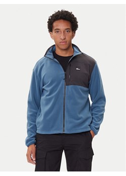 Jack Wolfskin Polar Sumetro Fz A64108 Niebieski Relaxed Fit ze sklepu MODIVO w kategorii Bluzy męskie - zdjęcie 185391594
