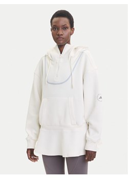 adidas by Stella McCartney Bluza Peplum JX9108 Beżowy Loose Fit ze sklepu MODIVO w kategorii Bluzy damskie - zdjęcie 185391600