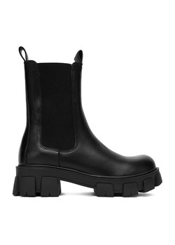 Botki DeeZee 12837-22-BLACK PU ze sklepu ccc.eu w kategorii Botki - zdjęcie 185393863
