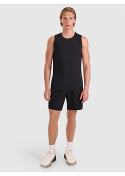 Męskie spodenki treningowe 4F 4FWMM00TFSHM1311 - czarne ze sklepu Sportstylestory.com w kategorii Spodenki męskie - zdjęcie 185395484