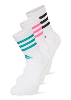 adidas Originals Skarpety w 3-paku Kobiety Bawełna biały jednolity ze sklepu vangraaf w kategorii Skarpetki damskie - zdjęcie 185396081
