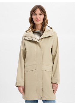 Didriksons Damska kurtka przeciwdeszczowa - Elly Kobiety beżowy jednolity ze sklepu vangraaf w kategorii Kurtki damskie - zdjęcie 185396092