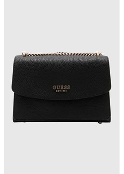 GUESS Czarna kopertówka damska Calista ze sklepu outfit.pl w kategorii Kopertówki - zdjęcie 185396314